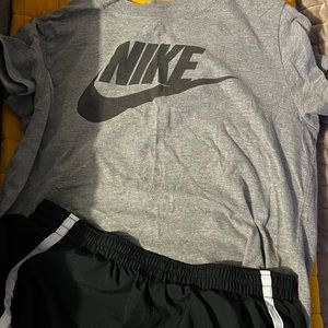 Nike shirt and shorts